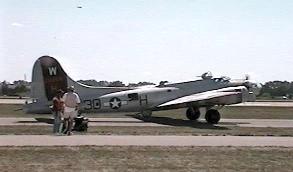 B17 on the ground.