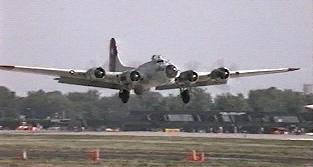 B17 landing