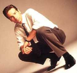 David Duchovny before the morphing...