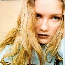 Kirsten Dunst before the morphing...