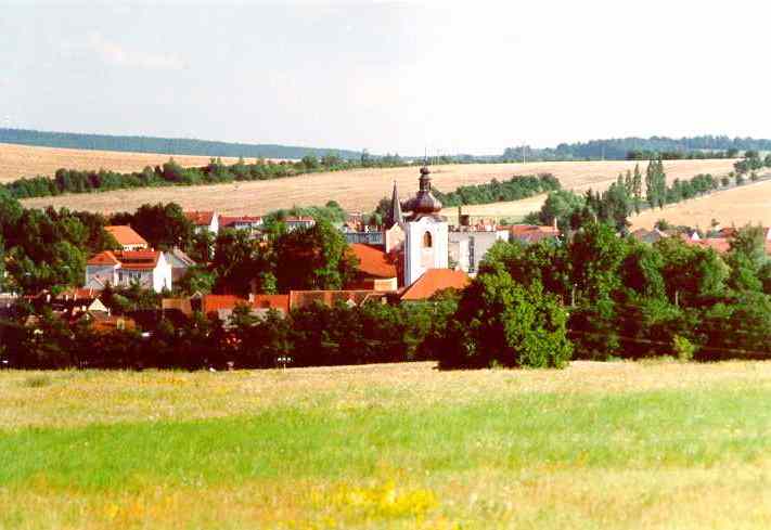 Pohled na Mirotice od Bud - View of Mirotice from Buda Village