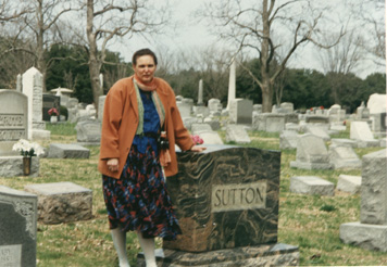 Carol Lorraine Sutton,Sutton Family Plot,Forest Lawn Cemeta, Norfolk, Norfolk County, Virginia, Lot No 428 West Center Lawn, Southwest Corner Back, beside headstone designed by her grandfather, Porter Odry Sutton 