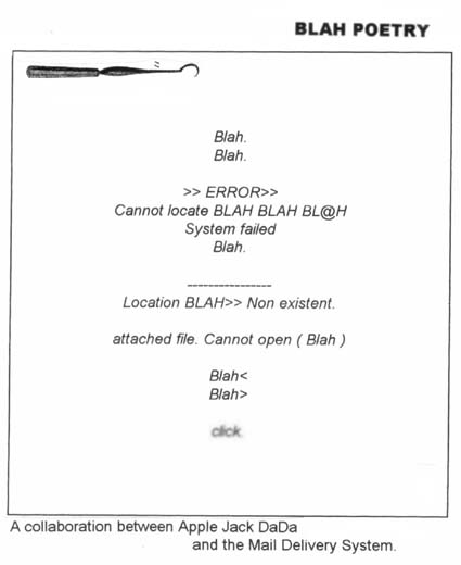 This is a BLAH poem.