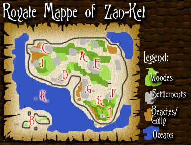 Thee Royale Mappe of Zan-Kel