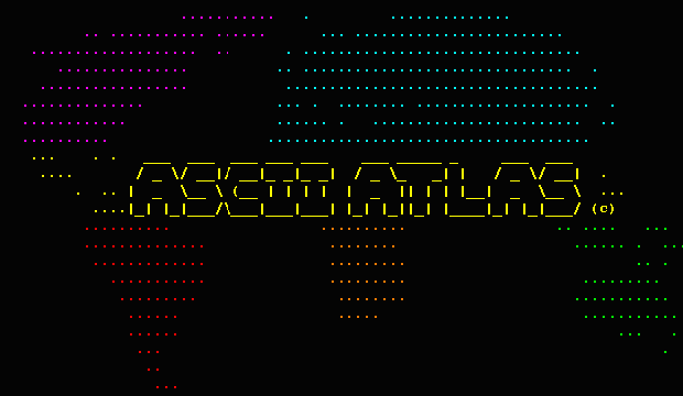 ASCII Atlas Map