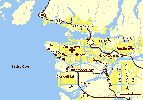 Map of BC