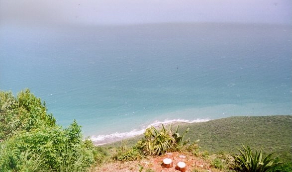 Looking down from Lover's Leap