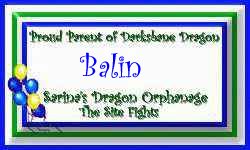 Balin's Birth Certificate