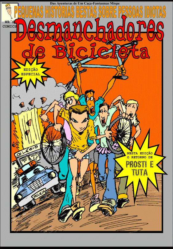 Desmanchadores de Bicicleta - Capa