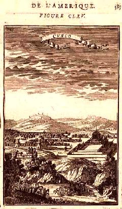 Cusco - by Allain Mallet, 1683