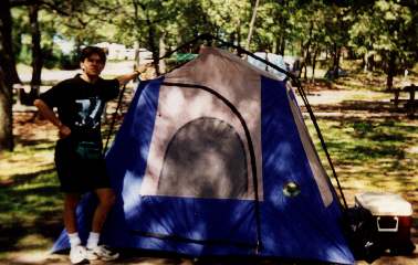 Pavel & tent