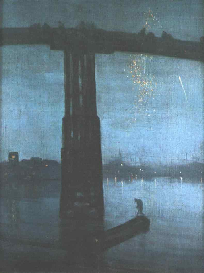 Nocturne: Blue and Gold, Old Battersea Bridge, Whistler