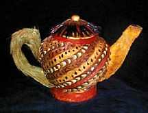 feather teapot