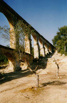 An aqueduct in Tarragona