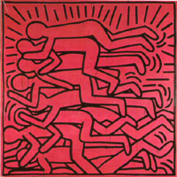 Keith Haring's Untitled