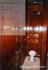 mahogany bathroom