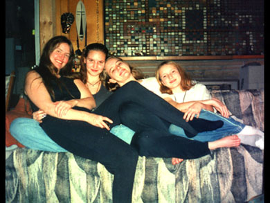 Nancy, Laura, Marilee and Kayla