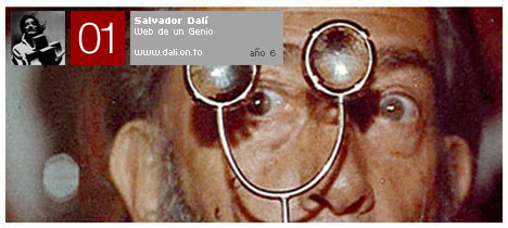 Salvador Dal Web de un Genio 2004