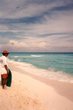 Lifeguard on Beach at Cancun Palace