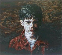 boy in shadow