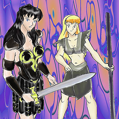 Xena Comic Cover