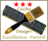 3 STAR Cache Design Excellence Award