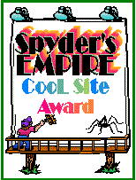 Spyder's Empire Cool Site Award