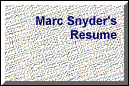 Marc Snyder's Resume