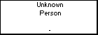 Unknown Person