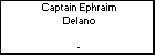 Captain Ephraim Delano