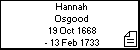 Hannah Osgood