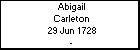 Abigail Carleton