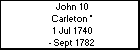 John 10 Carleton *