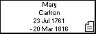 Mary Carlton