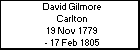 David Gilmore Carlton