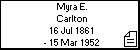 Myra E. Carlton