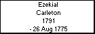 Ezekial  Carleton