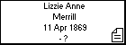 Lizzie Anne Merrill