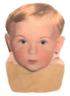 a restored picture of a boy 