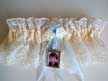 Something Blue Photo Frame Prom Wedding Garter