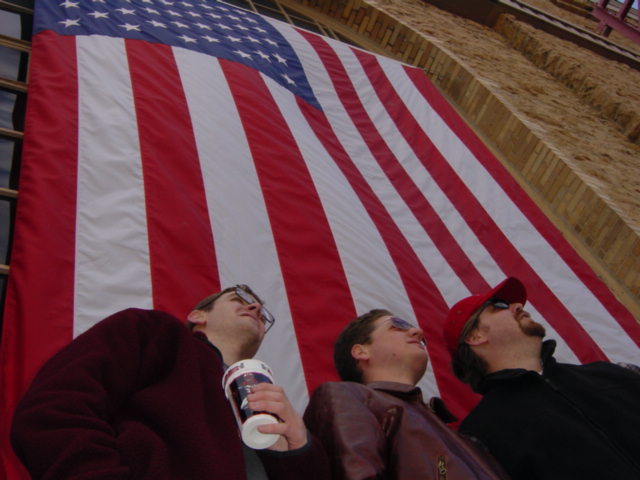 Troy, Jim, and Shane...true Americans!