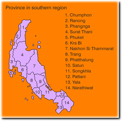 back to Thailand map