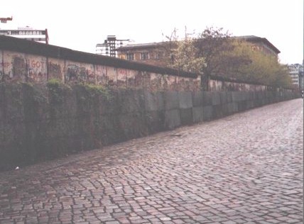 The last stretch of the Berlin Wall