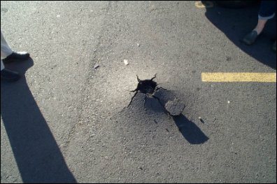 Asphalt plug