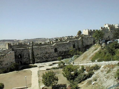 The city walls