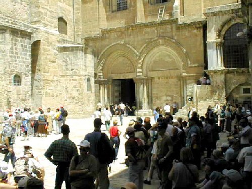 Courtyard of the Church