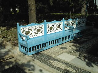 Benches at Ridvan Garden