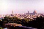 Florence, as seen from Piazzale Michelangelo at 6am., Italy, 1998