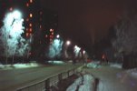 Bogoliubov's ave, Dubna, Russia, (1998) ; I was trying to get rid of the last position on the film...well, good things happens suddenly :-) 