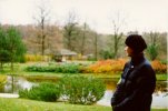 Moscow, Botanical garden (japonese garden), 1997